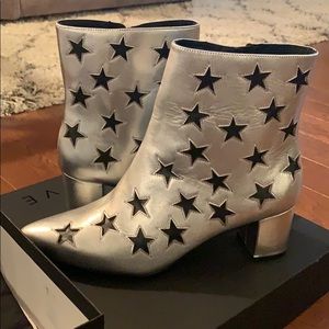 Archive Leather Star Booties